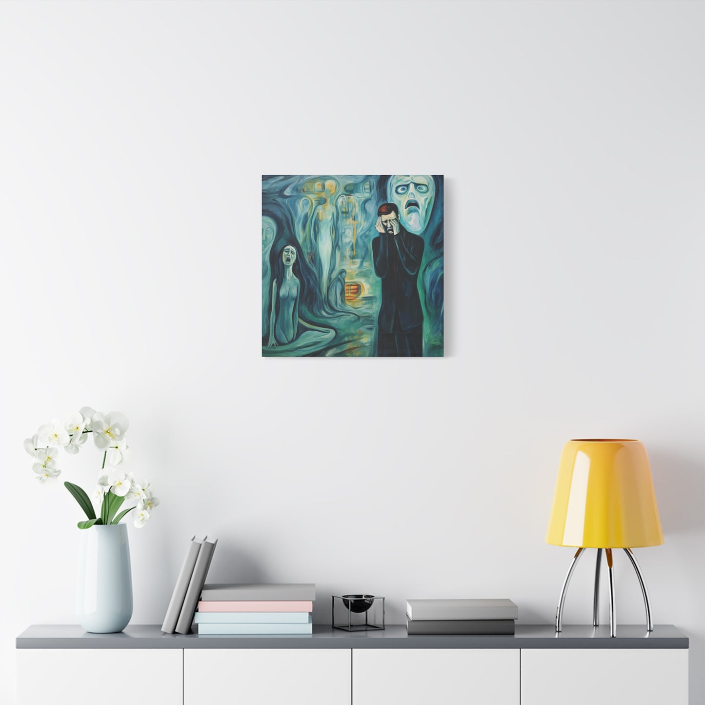 Regret - Abstract Canvas Art Print | Abstract Canvas Art Print | Stretched 1.25" Frame